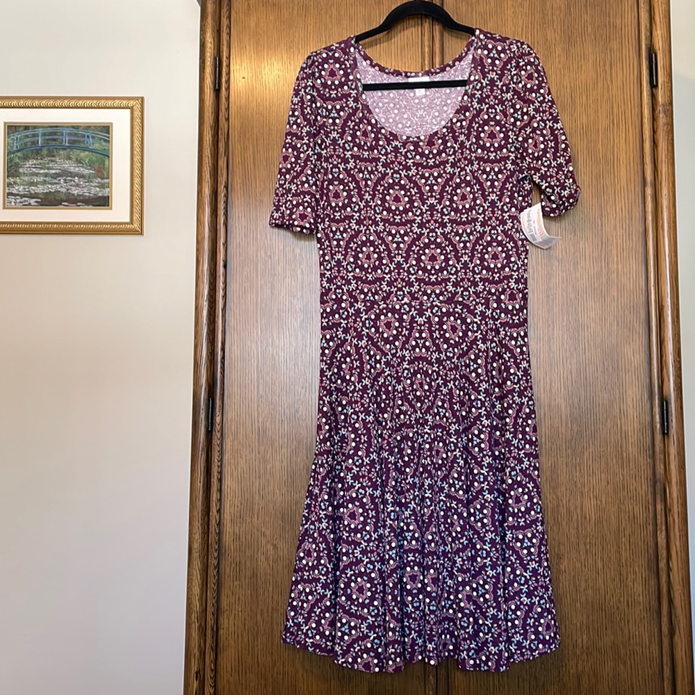 LuLaRoe Nicole dress. Size XL